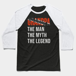 Grand Father Trinidadian And Tobagoan Grandpa The Man The Myth The Legend - Gift for Trinidadian And Tobagoan Dad With Roots From  Trinidad And Tobago Baseball T-Shirt